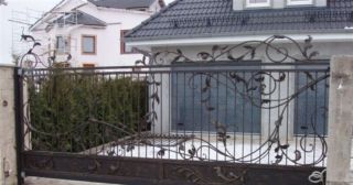 Купить откатные ворота кованые Шадринск, цена от 2846 руб.