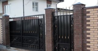 Купить распашные ворота кованные Шадринск, цена от 4901 руб.